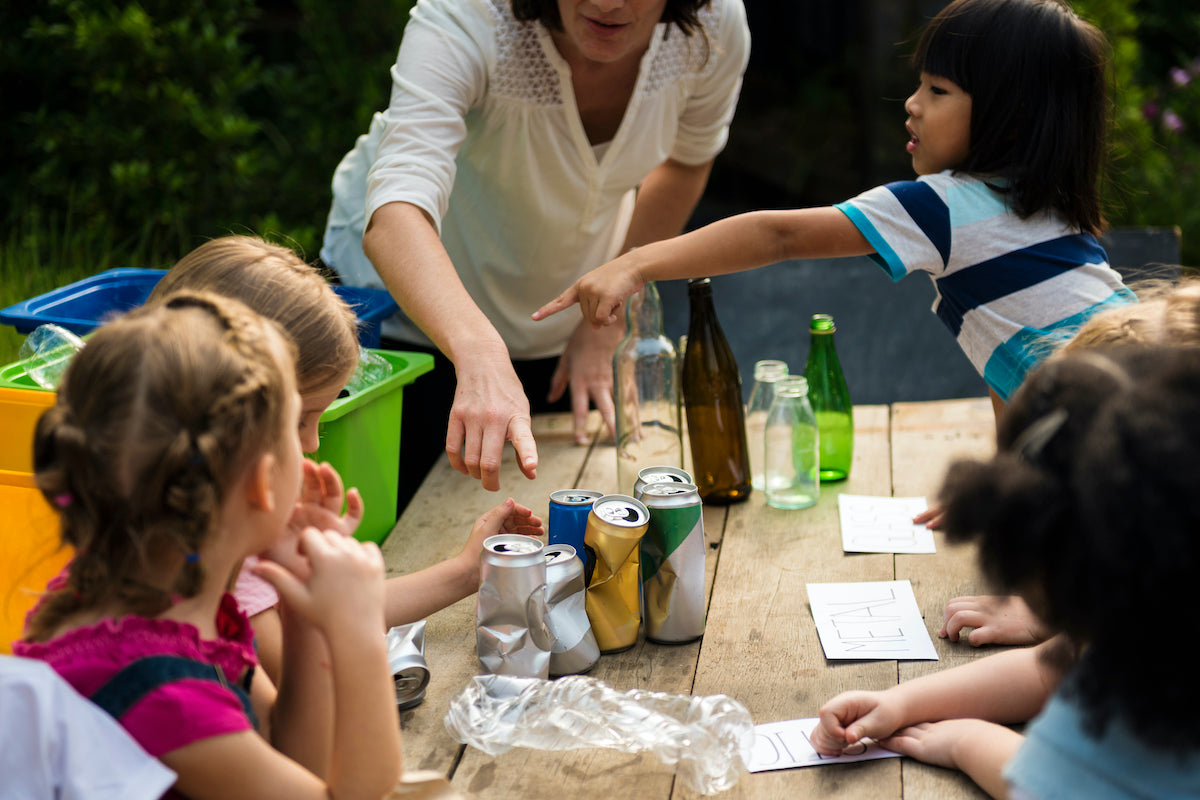 5 ways to teach kids about reducing waste