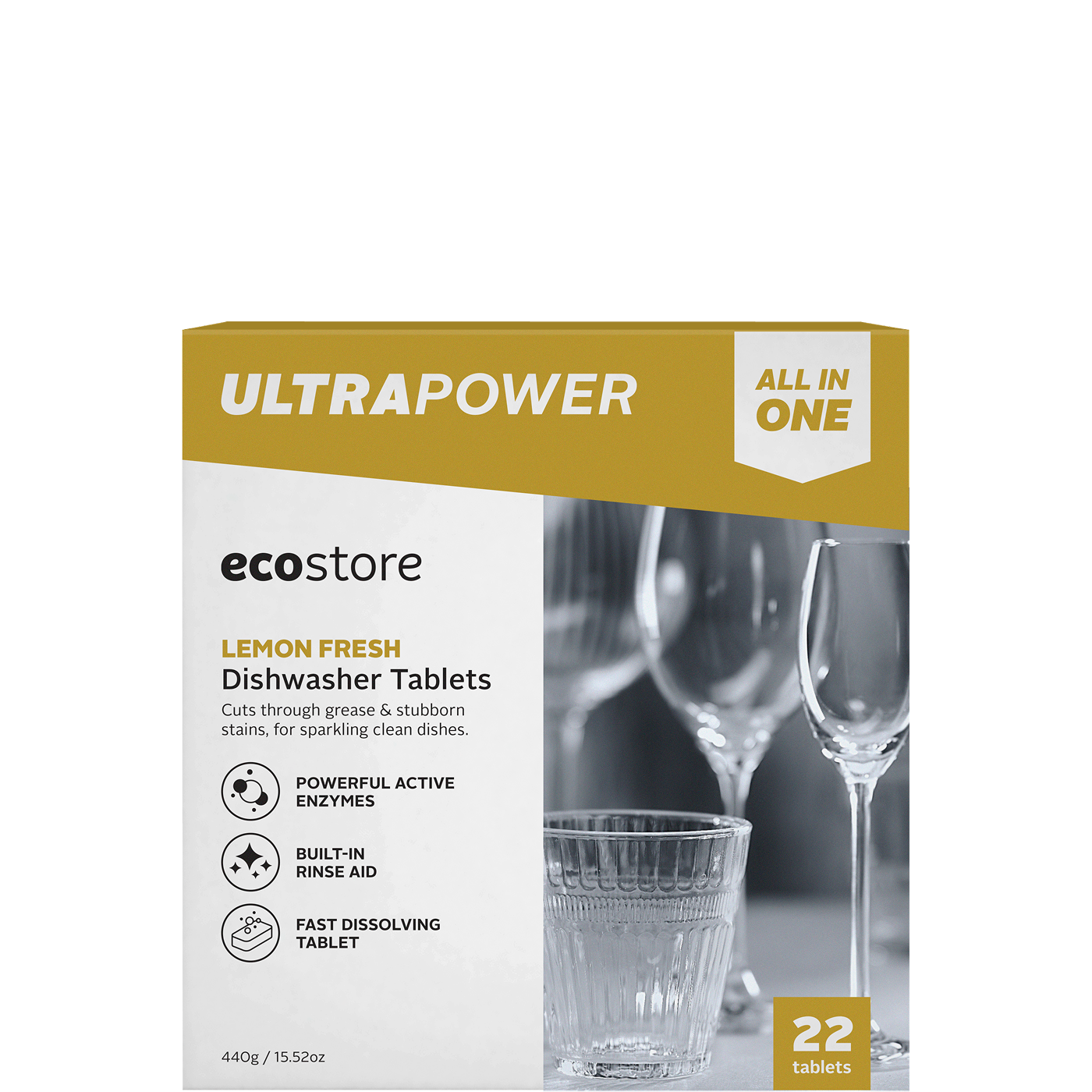 Ultra Power Dishwasher Tablets 22 pack