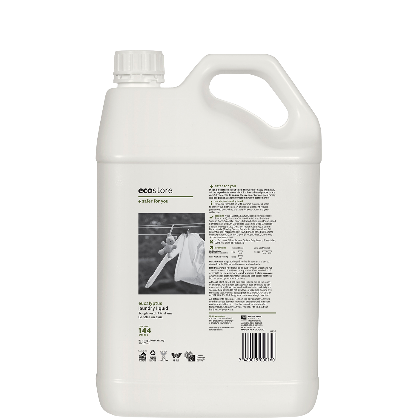 Eucalyptus Laundry Liquid 5L