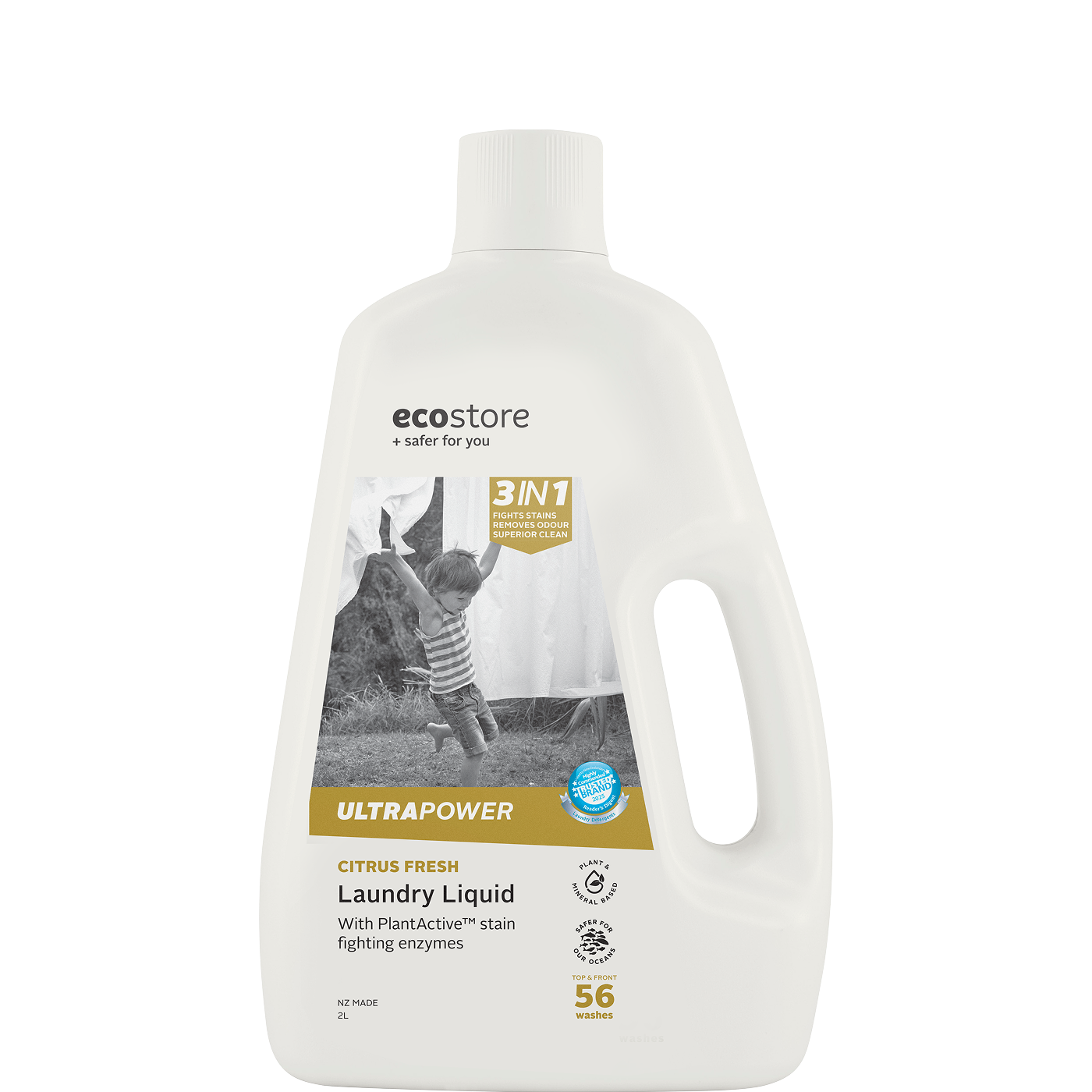 Ultra Power 3 in 1 Laundry Liquid 2L