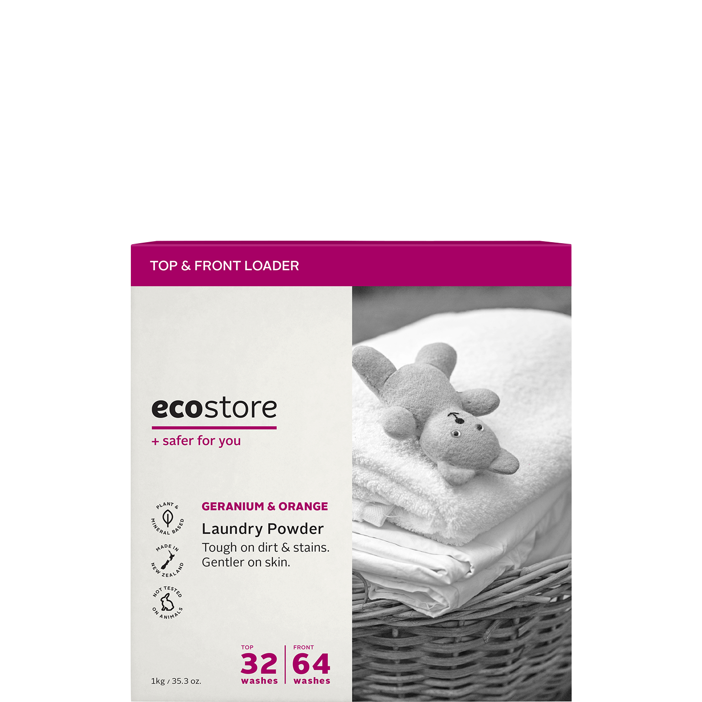 Geranium & Orange Laundry Powder 1kg