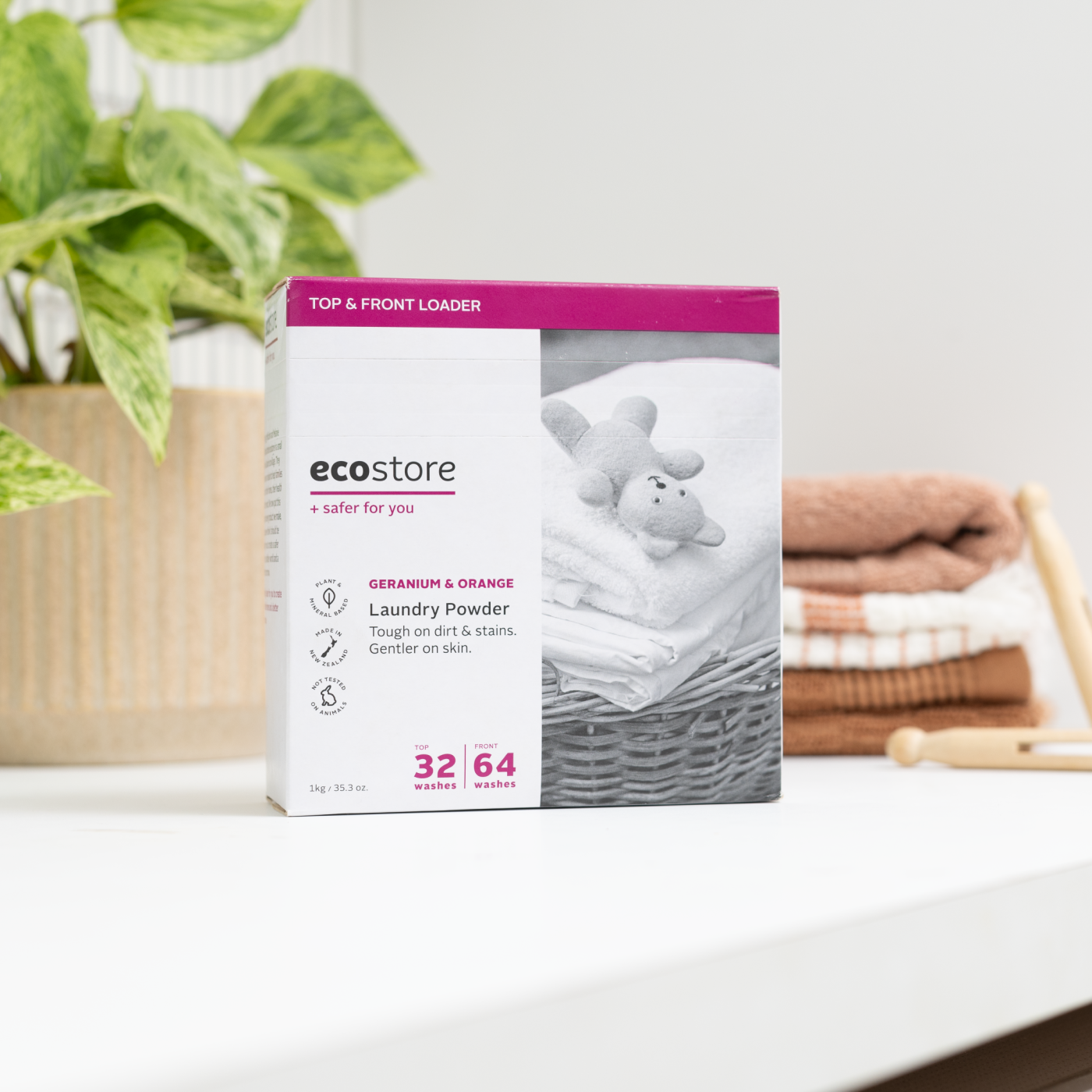 Geranium & Orange Laundry Powder 1kg