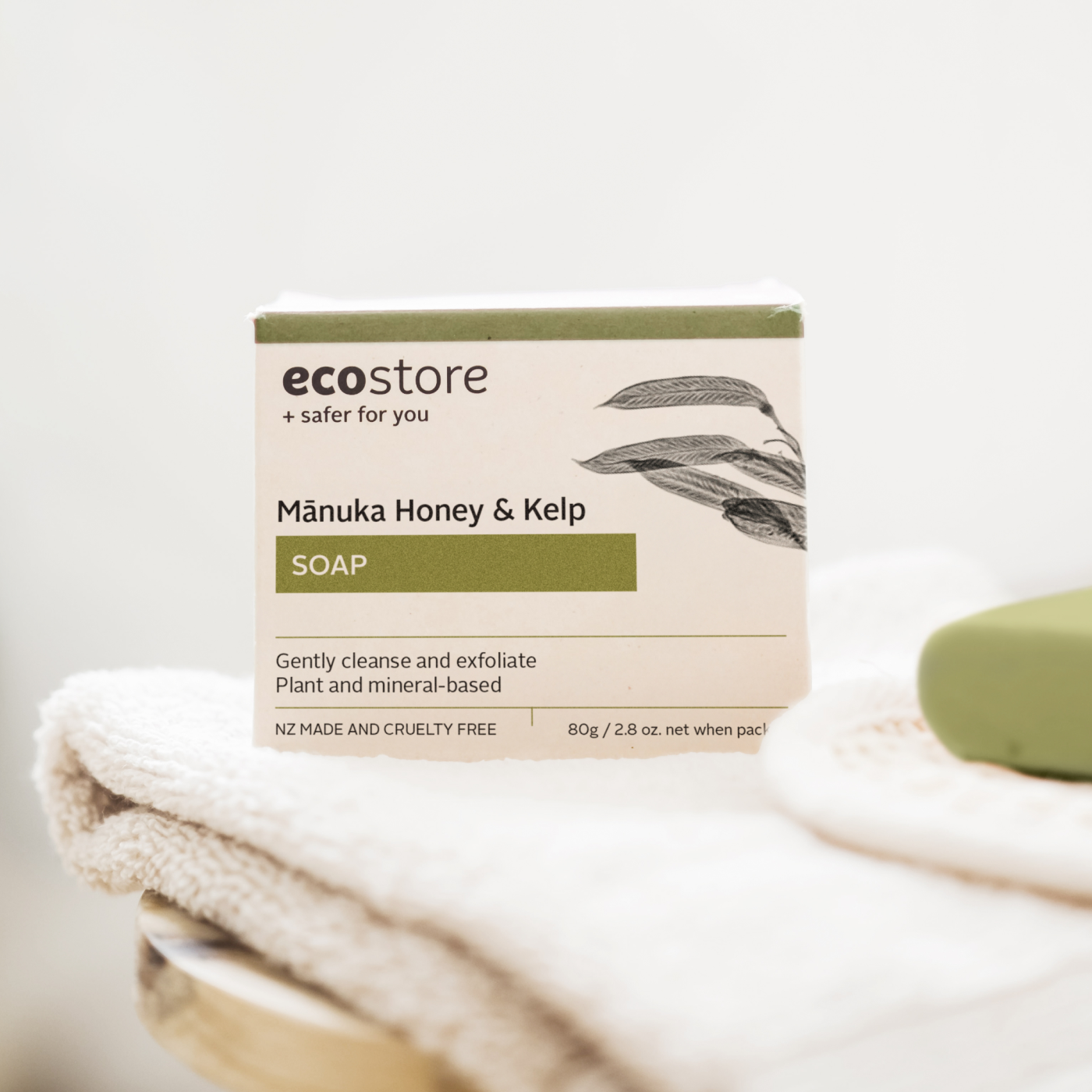 Manuka Honey & Kelp Soap - Boxed 80g