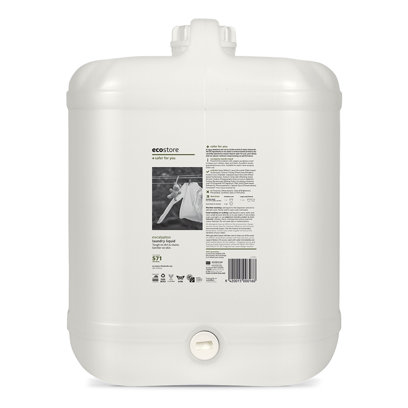 Eucalyptus Laundry Liquid 20L