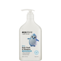 Fragrance Free Baby Body Wash & Shampoo