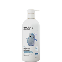 Fragrance Free Baby Body Wash & Shampoo 535ml