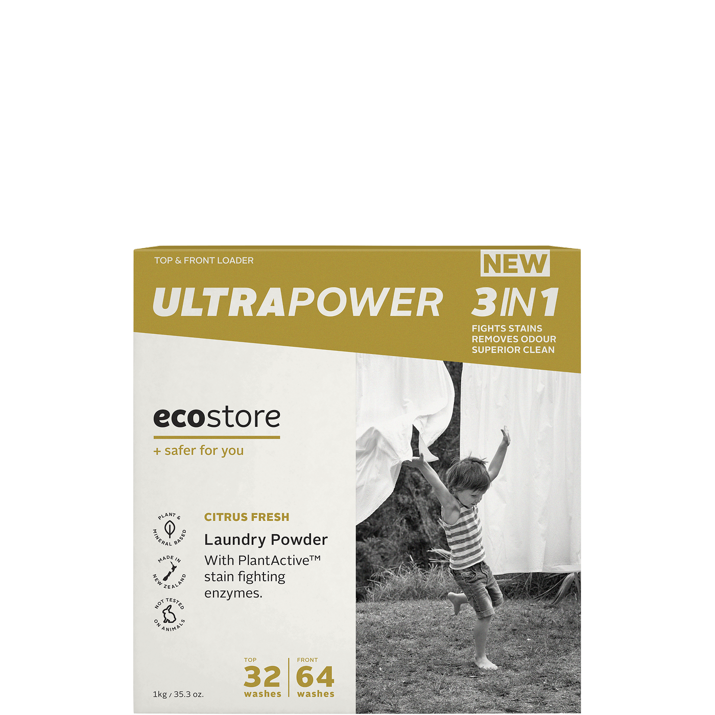 Ultra Power 3 in 1 Laundry Powder