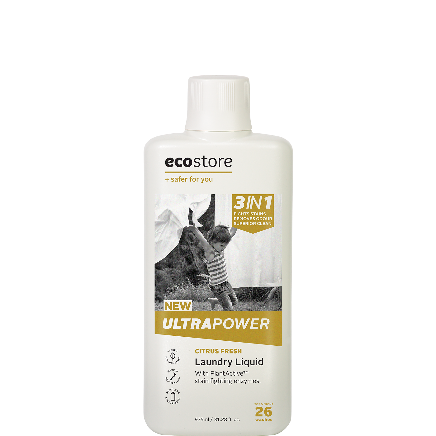 Ultra Power 3 in 1 Laundry Liquid