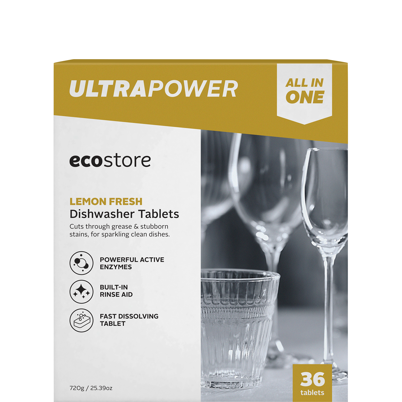 Ultra Power Dishwasher Tablets 36 pack