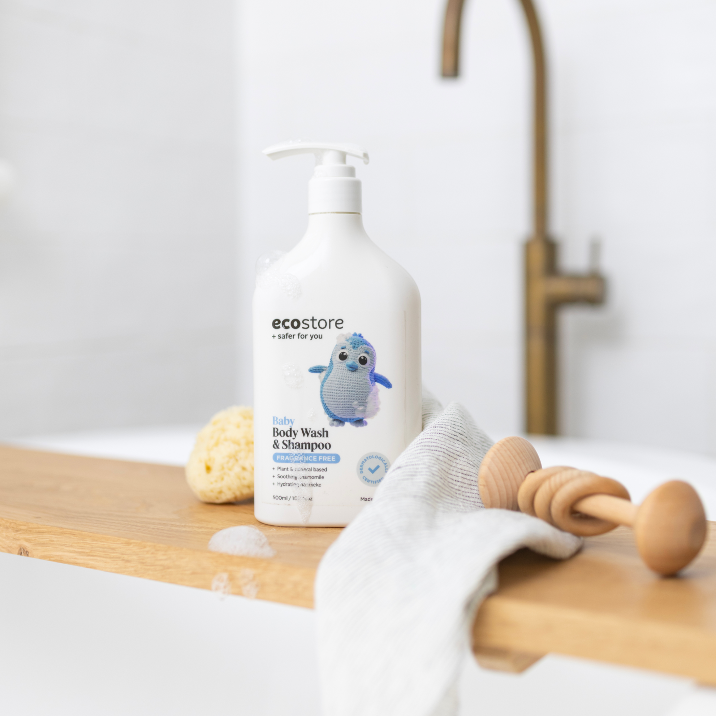 Fragrance Free Baby Body Wash & Shampoo