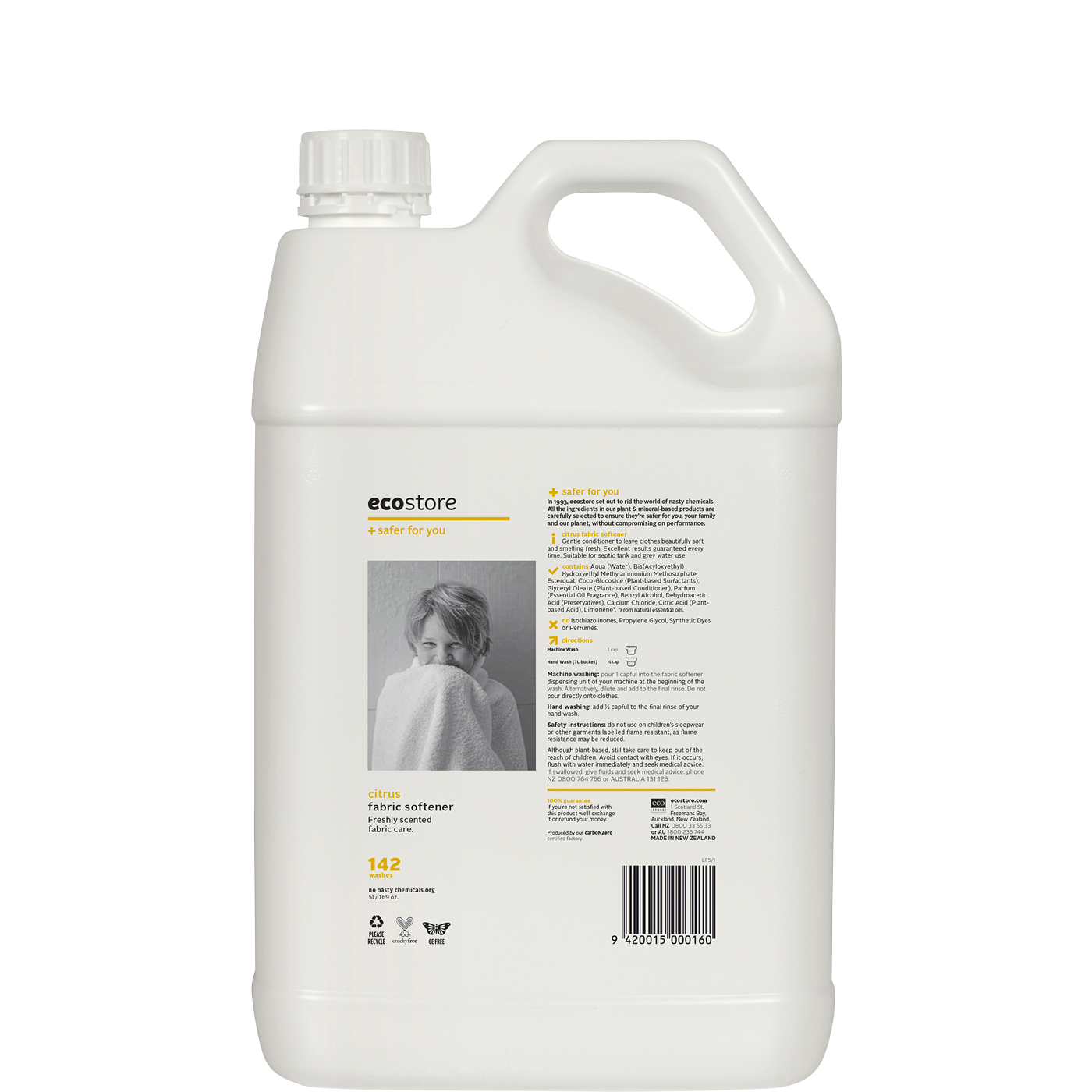 Citrus Fabric Softener 5L