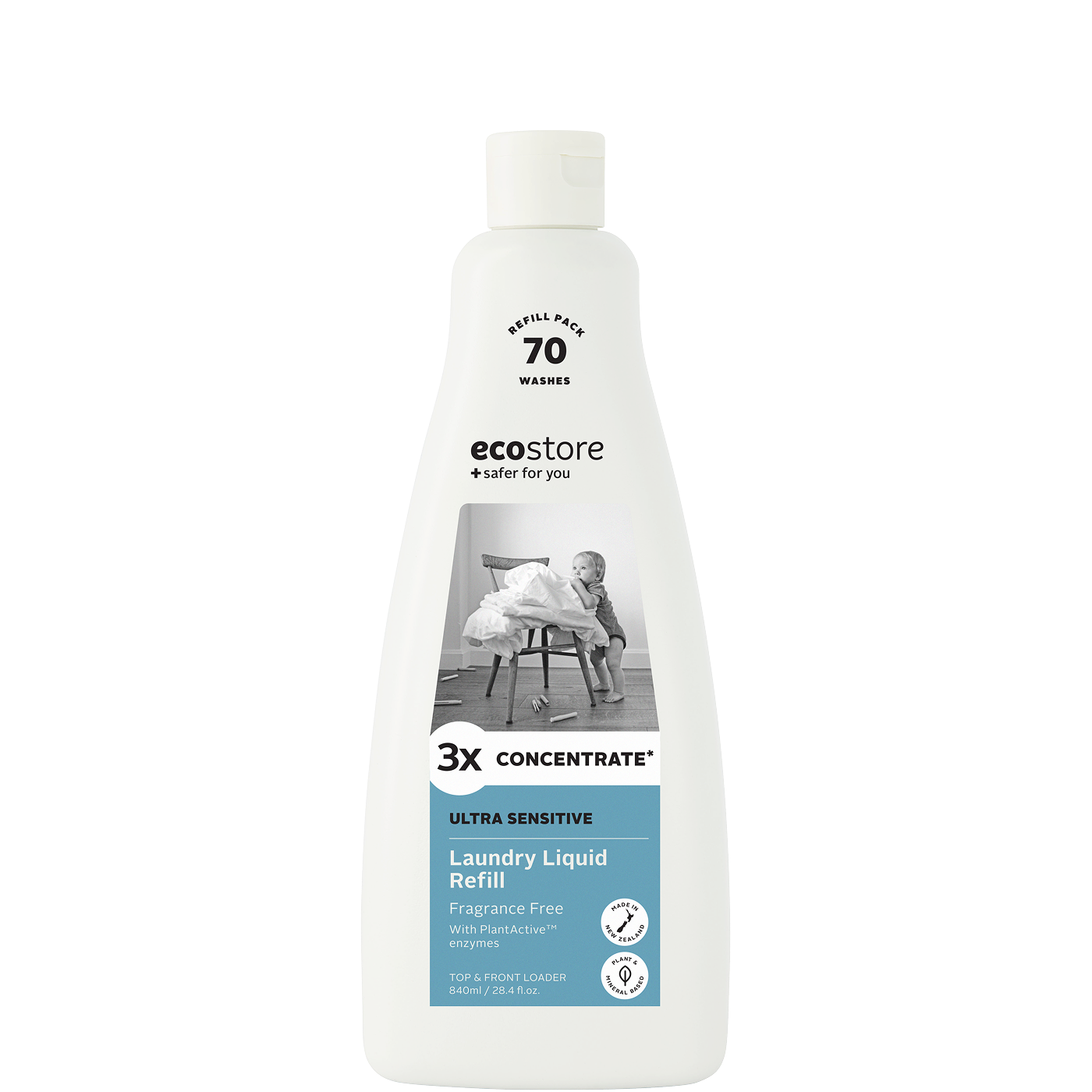 Ultra Sensitive 3X Concentrate Laundry Liquid Refill