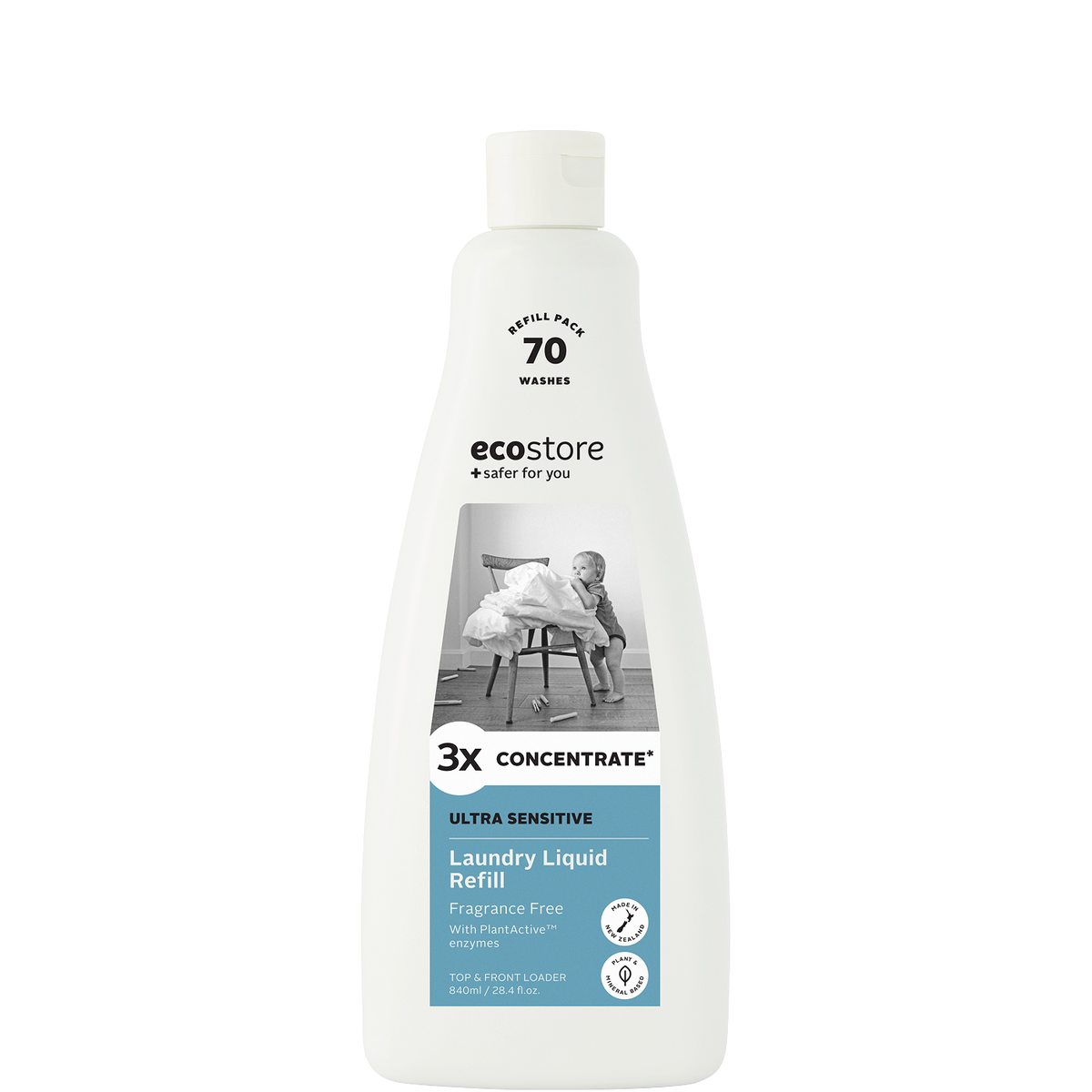 Ultra Sensitive 3X Concentrate Laundry Liquid Refill