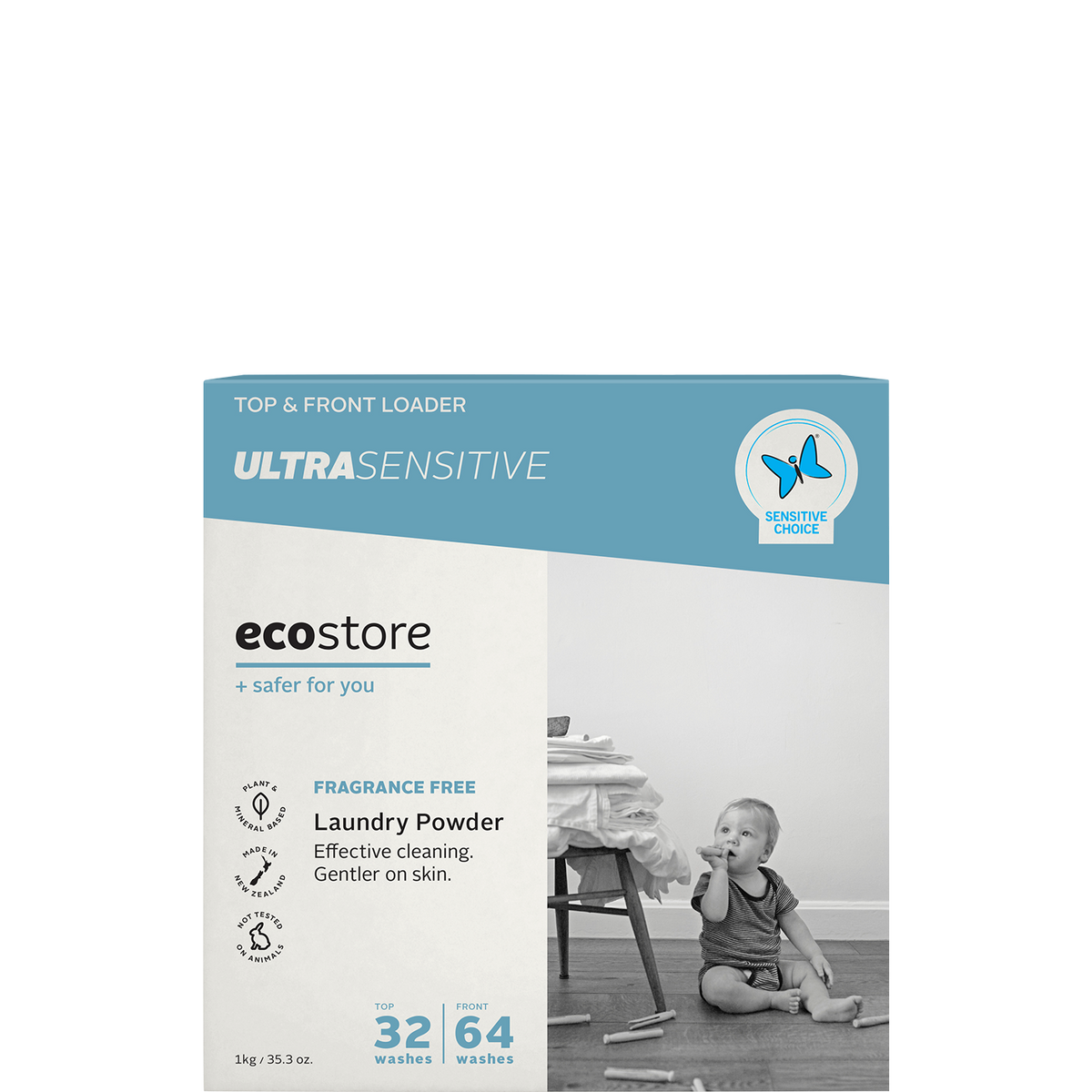 Ultra Sensitive Laundry Powder