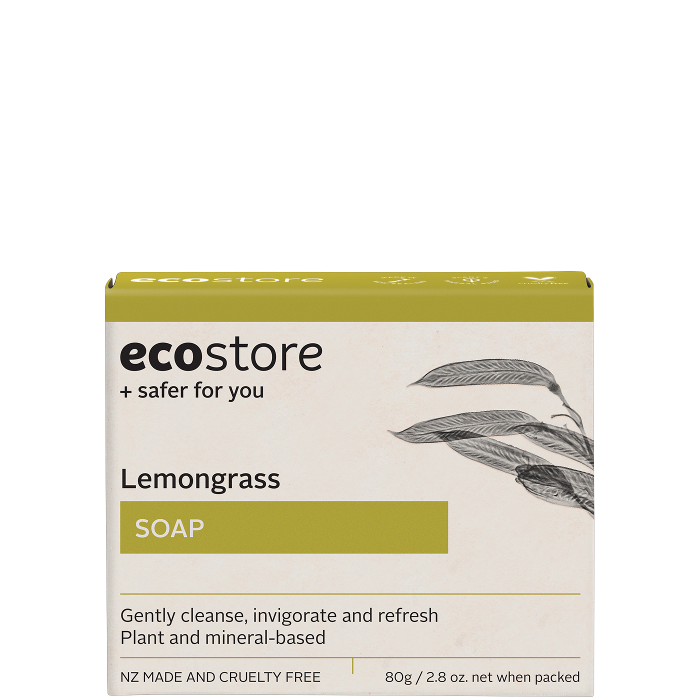 Lemongrass Soap - Boxed 80g