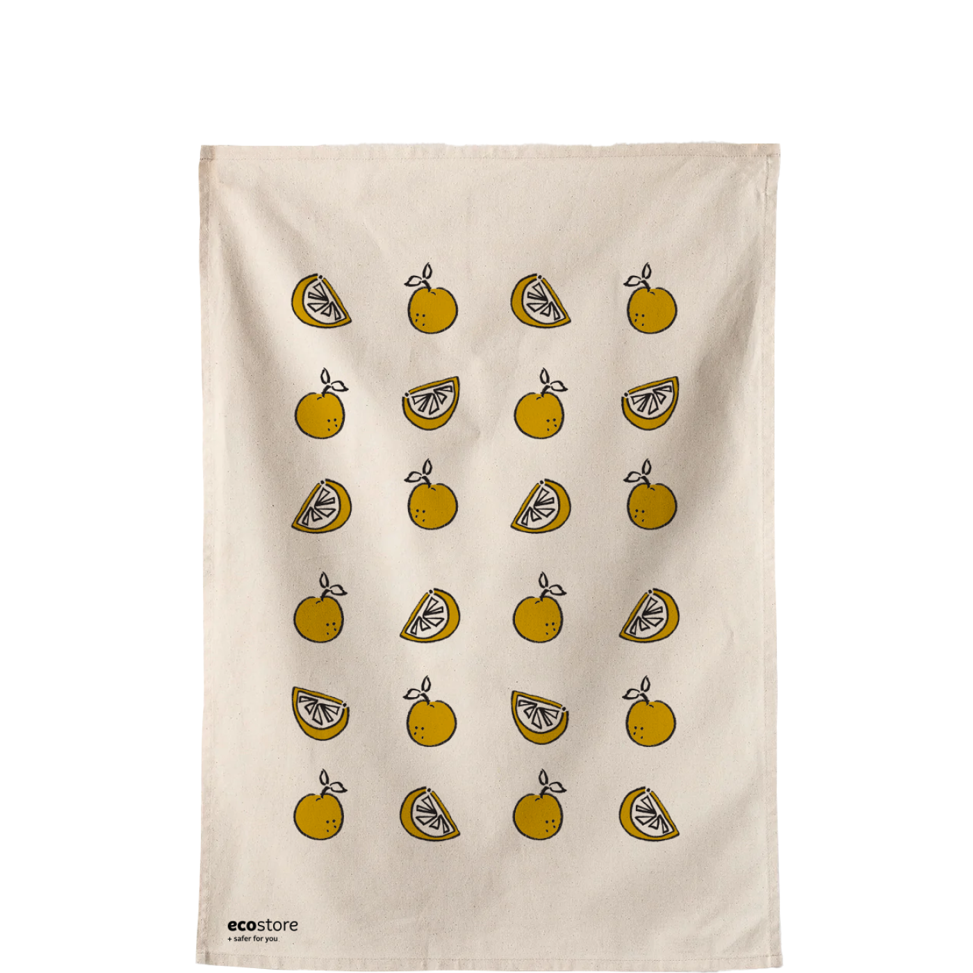 Citrus Pattern Tea Towel