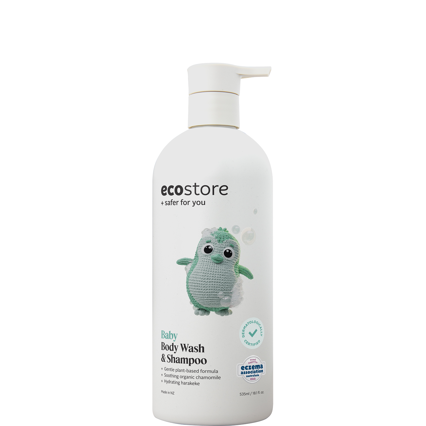 Baby Body Wash & Shampoo 535ml