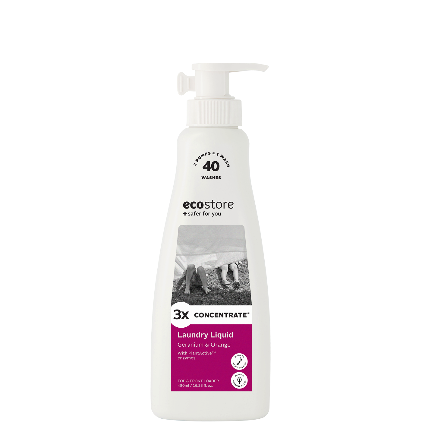 Geranium & Orange 3X Concentrate Laundry Liquid