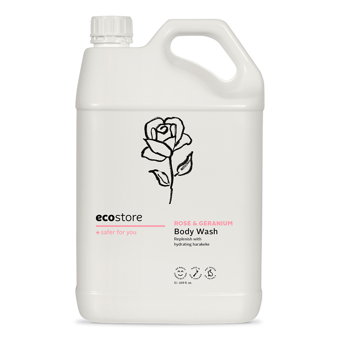 Rose & Geranium Body Wash