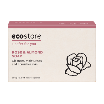 Rose & Almond Oil Soap - Boxed 150g