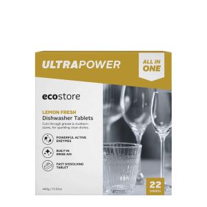 Ultra Power Dishwasher Tablets 22 pack