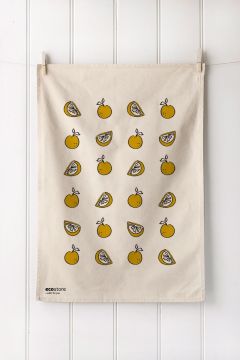 Citrus pattern Tea Towel