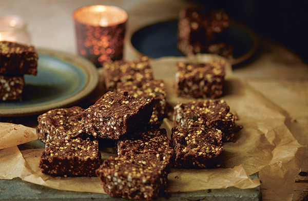 Deliciously Ella's almond butter rocky roads